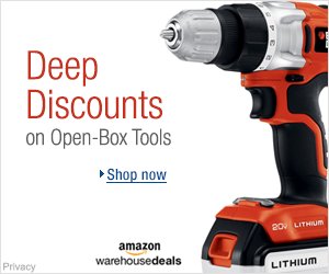 Deep discounts in tools an generators